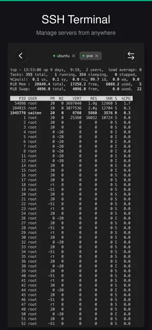 SaiTerm screenshot 1