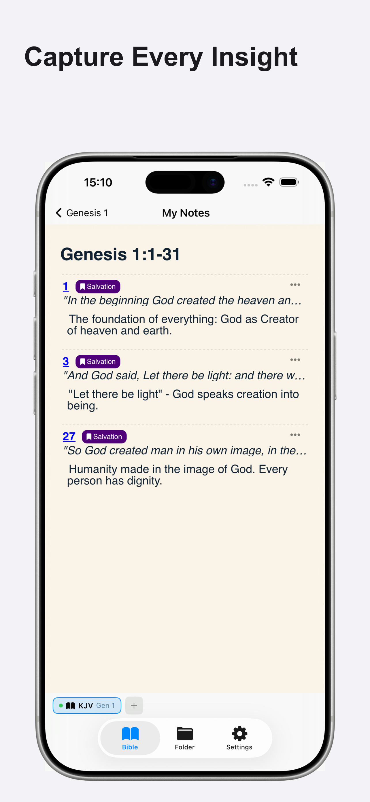 JustBible - Read & Learn screenshot 4