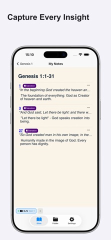 JustBible - Read & Learn Screenshot 4 of 10