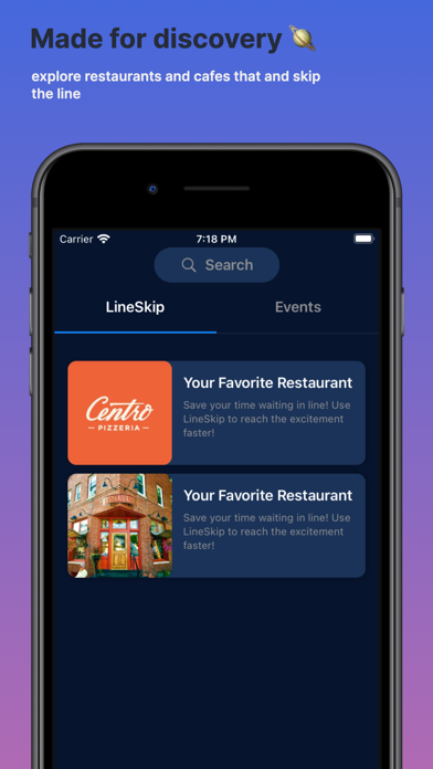 LineHop app screenshot