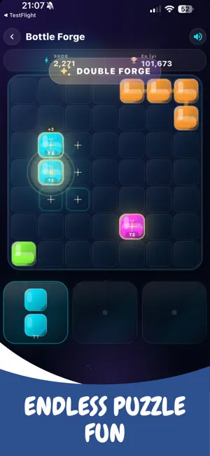 Bottle Forge: Merge Puzzle screenshot 2