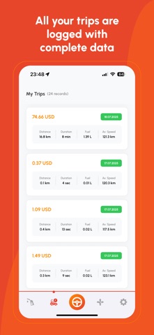 Live Fuel Usage : Fuel Meter screenshot