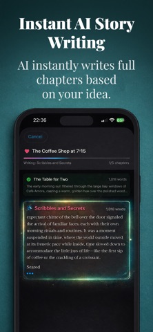 AI Story Generator & Bookshelf screenshot