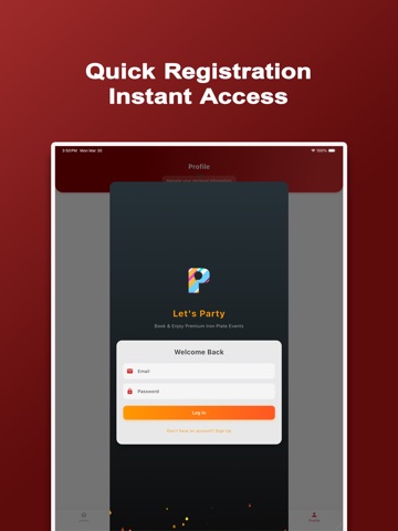 Lets Party - Outdoor Event iPad screenshot