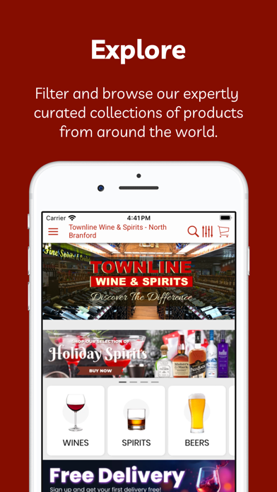 Screenshot #1 pour Townline Wine and Spirits