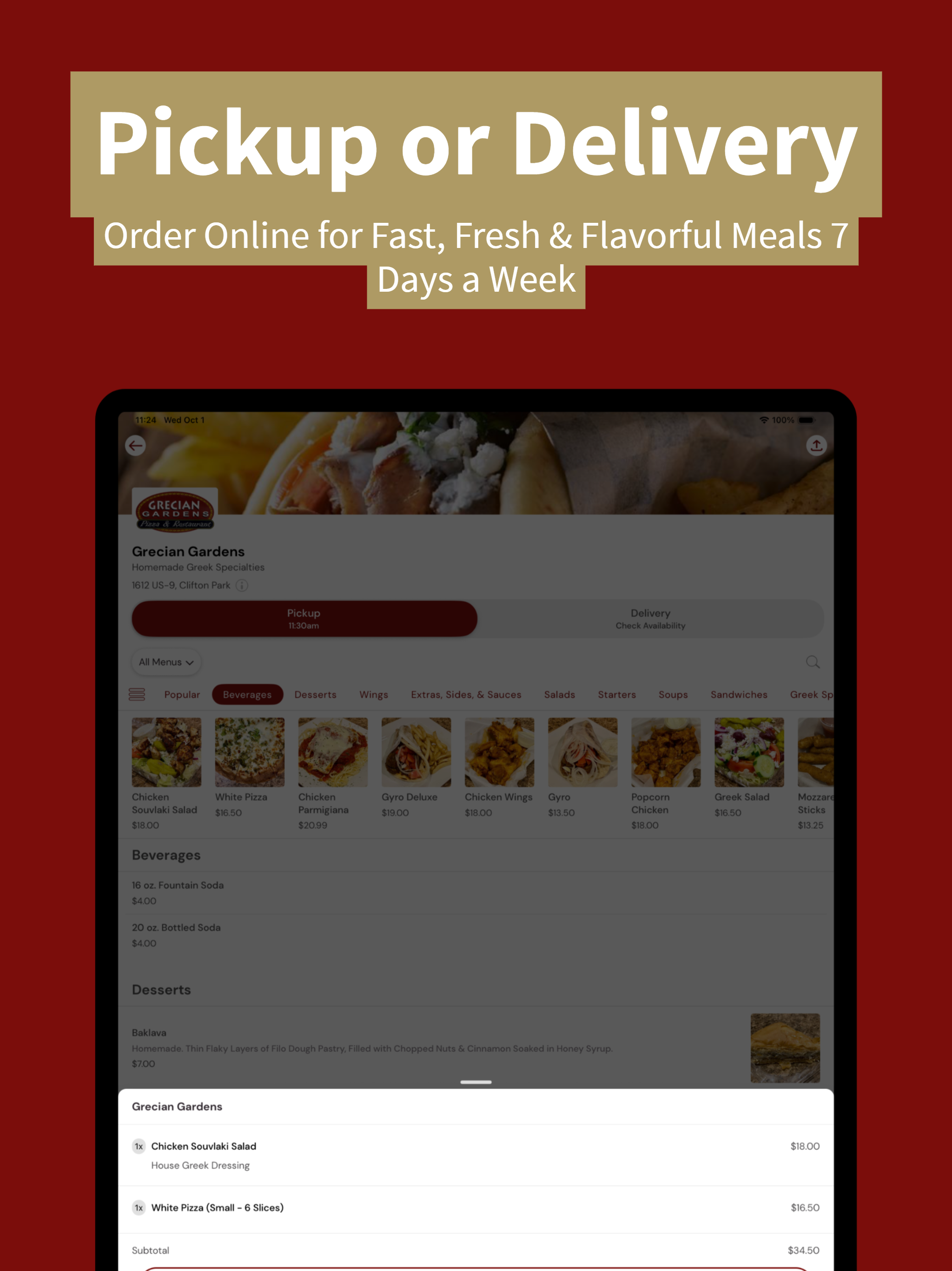 Grecian Gardens Restaurant