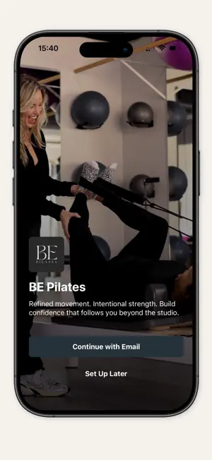 BE Pilates Studio screenshot 1