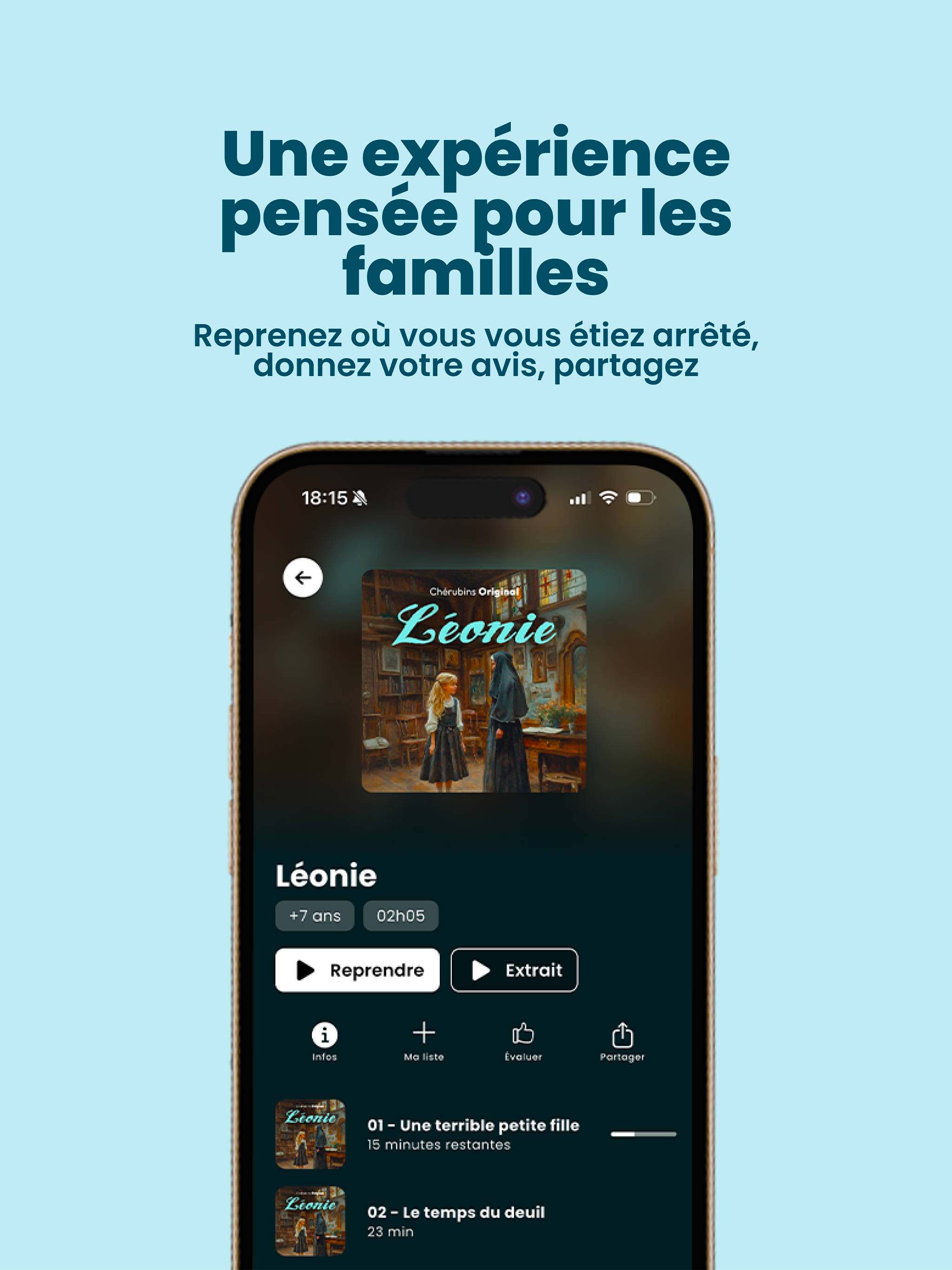 Chérubins : Histoires audio screenshot 11