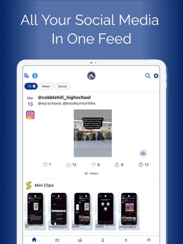 Cobble Hill High School iPad screenshot