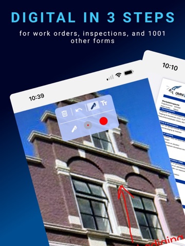 Mobile Forms OmniMove iPad screenshot