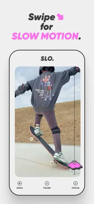 SLO - Slow motion, just swipe. screenshot 2