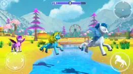 little unicorn running game 3d iphone screenshot 3