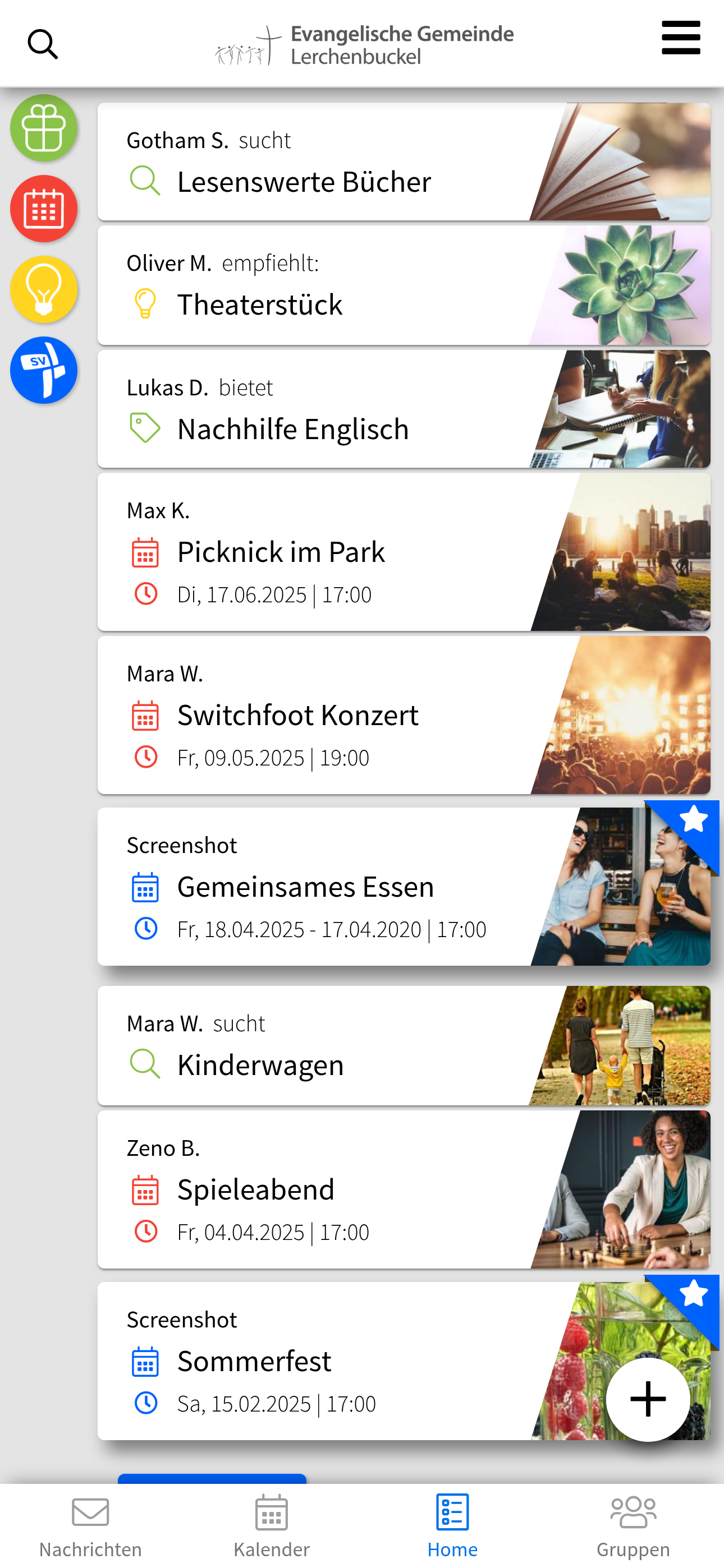 Evang. Gemeinde Lerchenbuckel