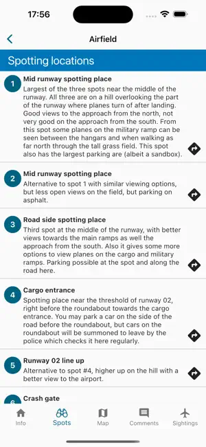 Airfield spotter's guide screenshot 3