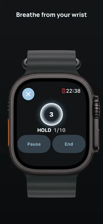 Breathe Easy: Breathing Timer screenshot 1