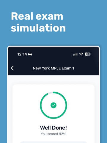 New York MPJE Exam Prep 2026 iPad screenshot