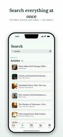 OR Counselor Directory iPhone screenshot