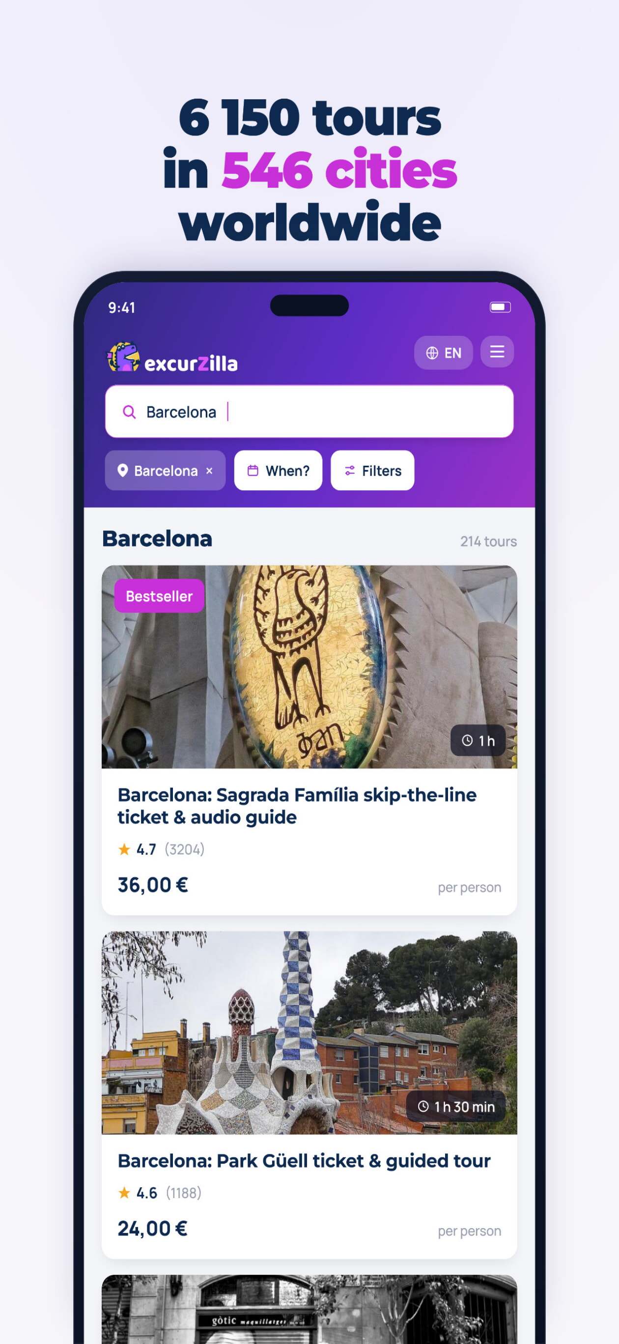 Excurzilla screenshot 2