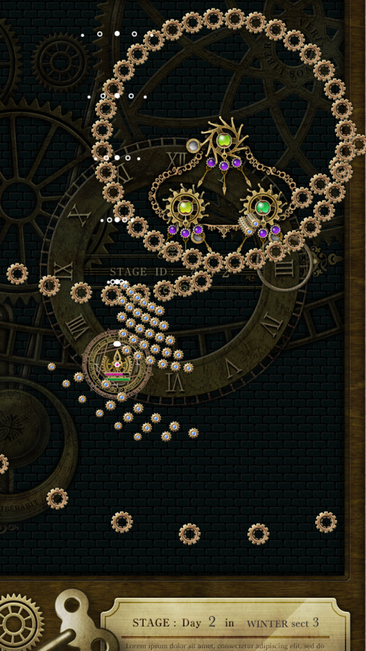 #6. clockworks bullet hell (iOS) 由: makoto yanagisawa