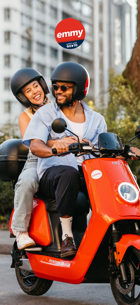 emmy: Elektro-Roller sharing screenshot 1