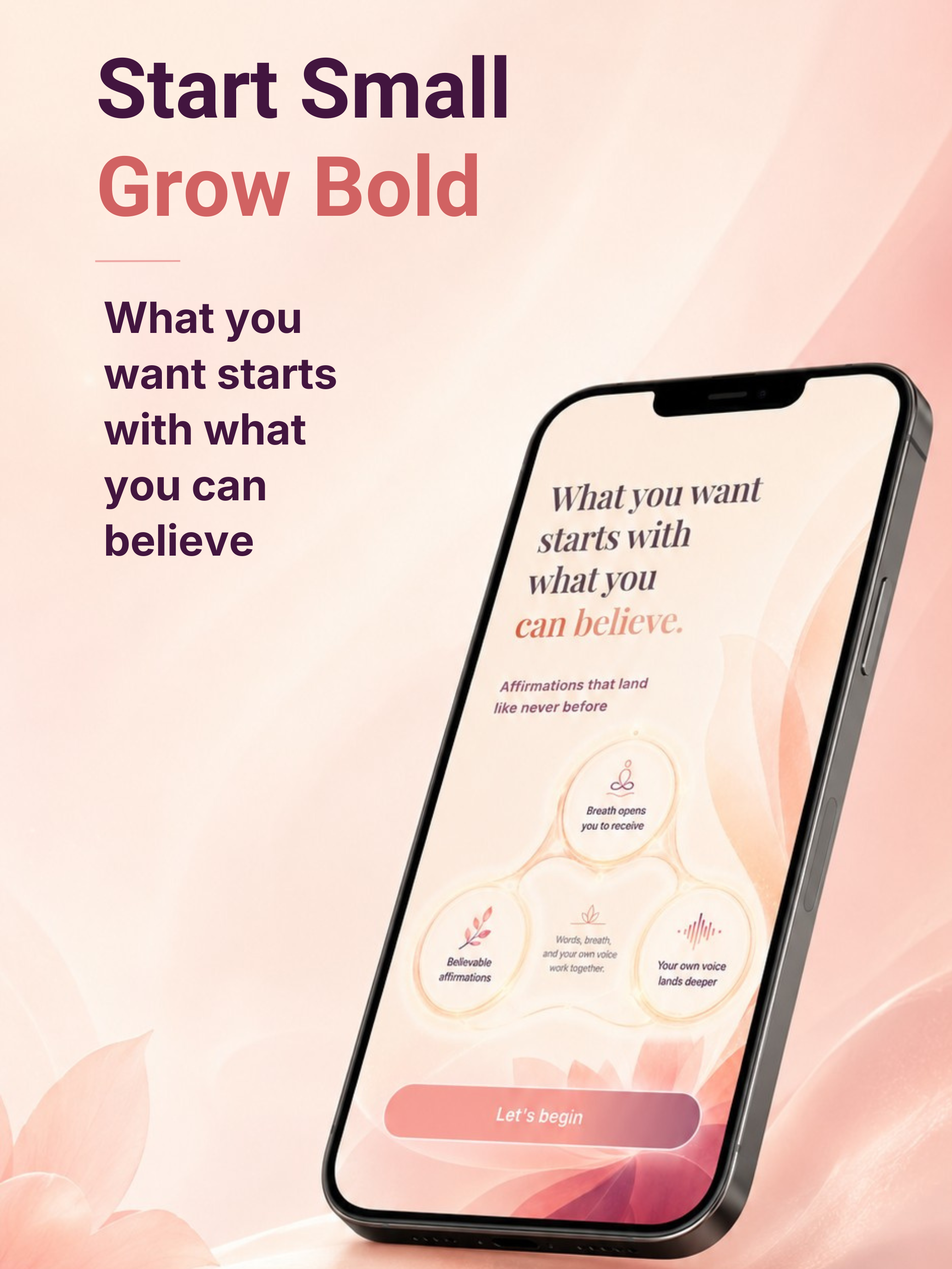 Allow: Believable Affirmations