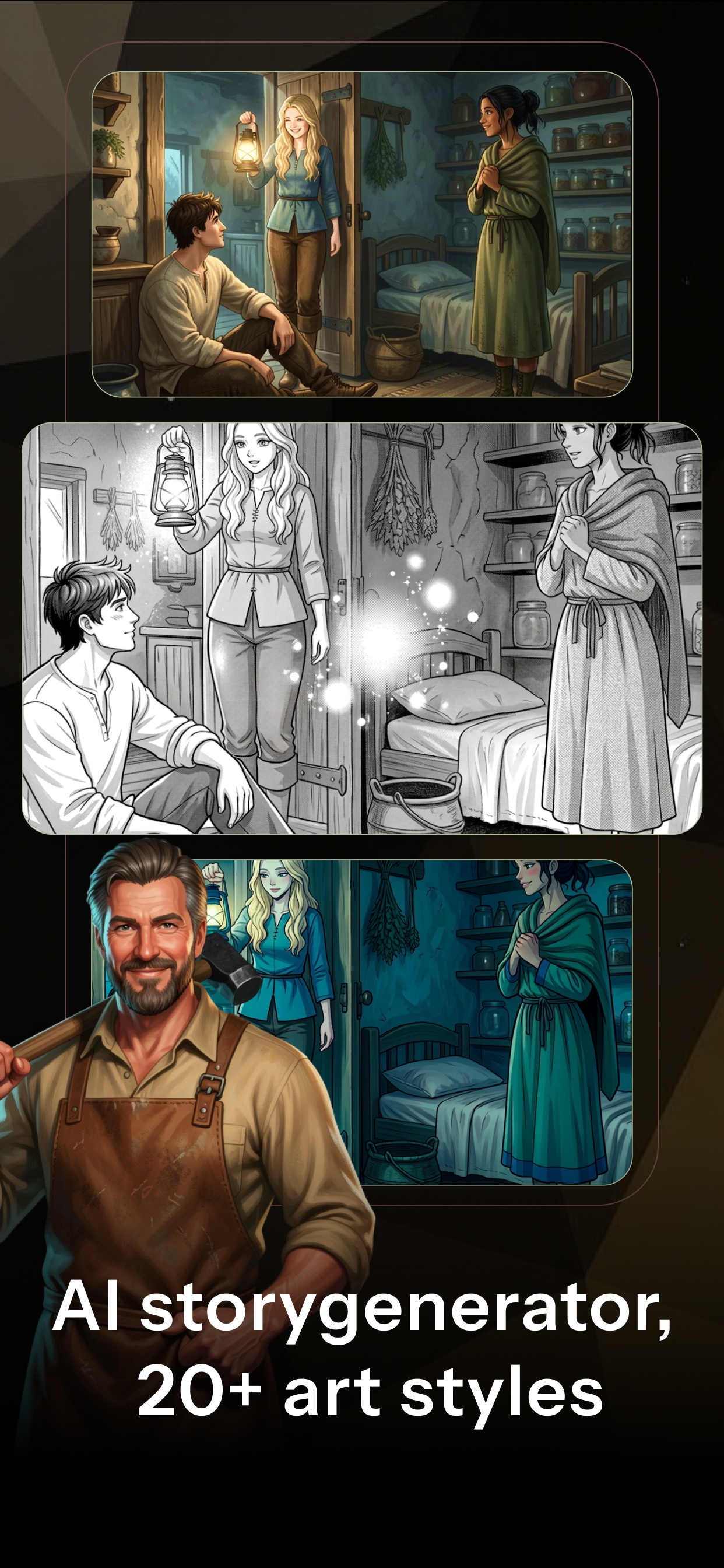 Mythx: AI Visual Novel & RPG screenshot 3