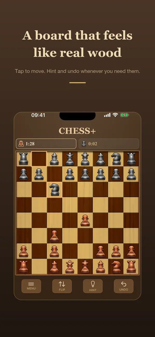 Screenshot #1 pour Chess+ · Offline Board Game