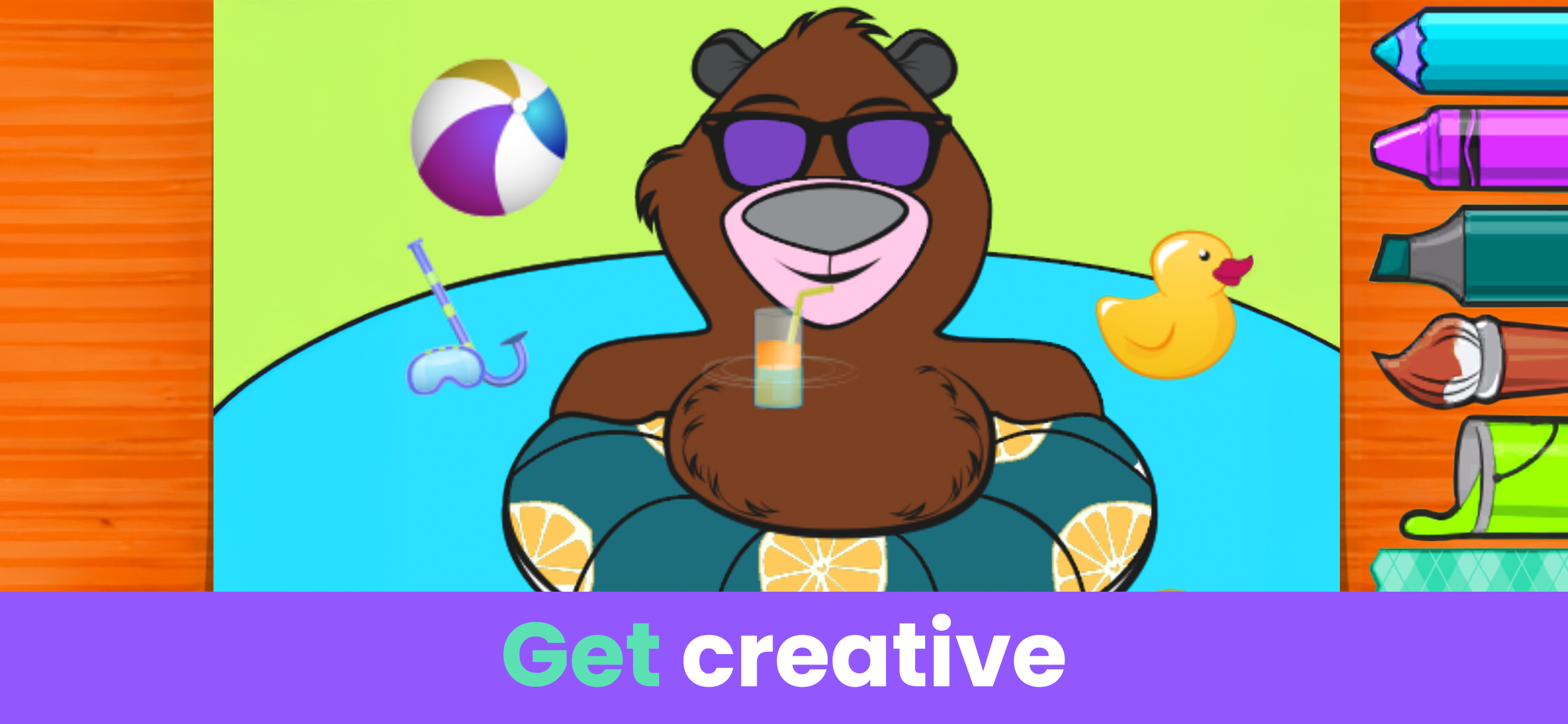 Animal Colouring Kids Games! screenshot 3