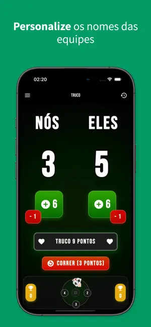 Marcador de truco e tentos screenshot 1