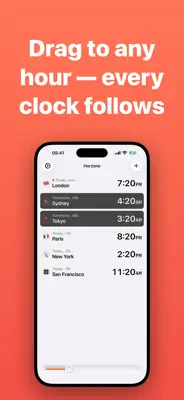 Horzono World Clock 3