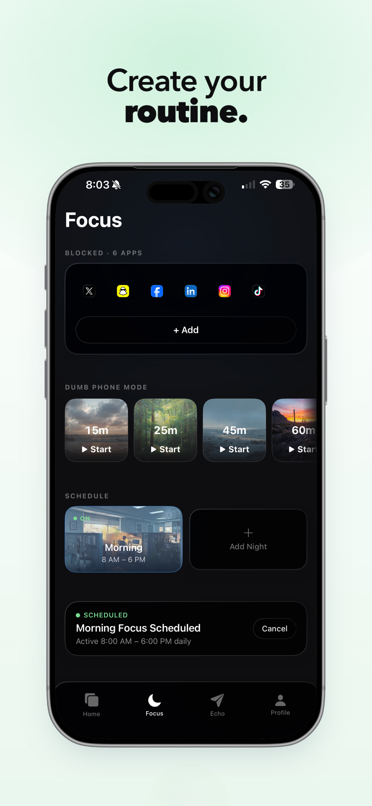 LOCK IN: Block Apps & Detox