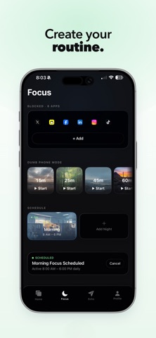 LOCK IN: Block Apps & Detox Screenshot 4 of 6