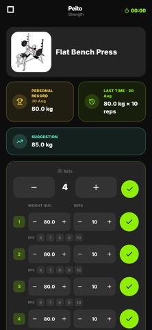 IronLog by GymTracker Screenshot 3 of 4