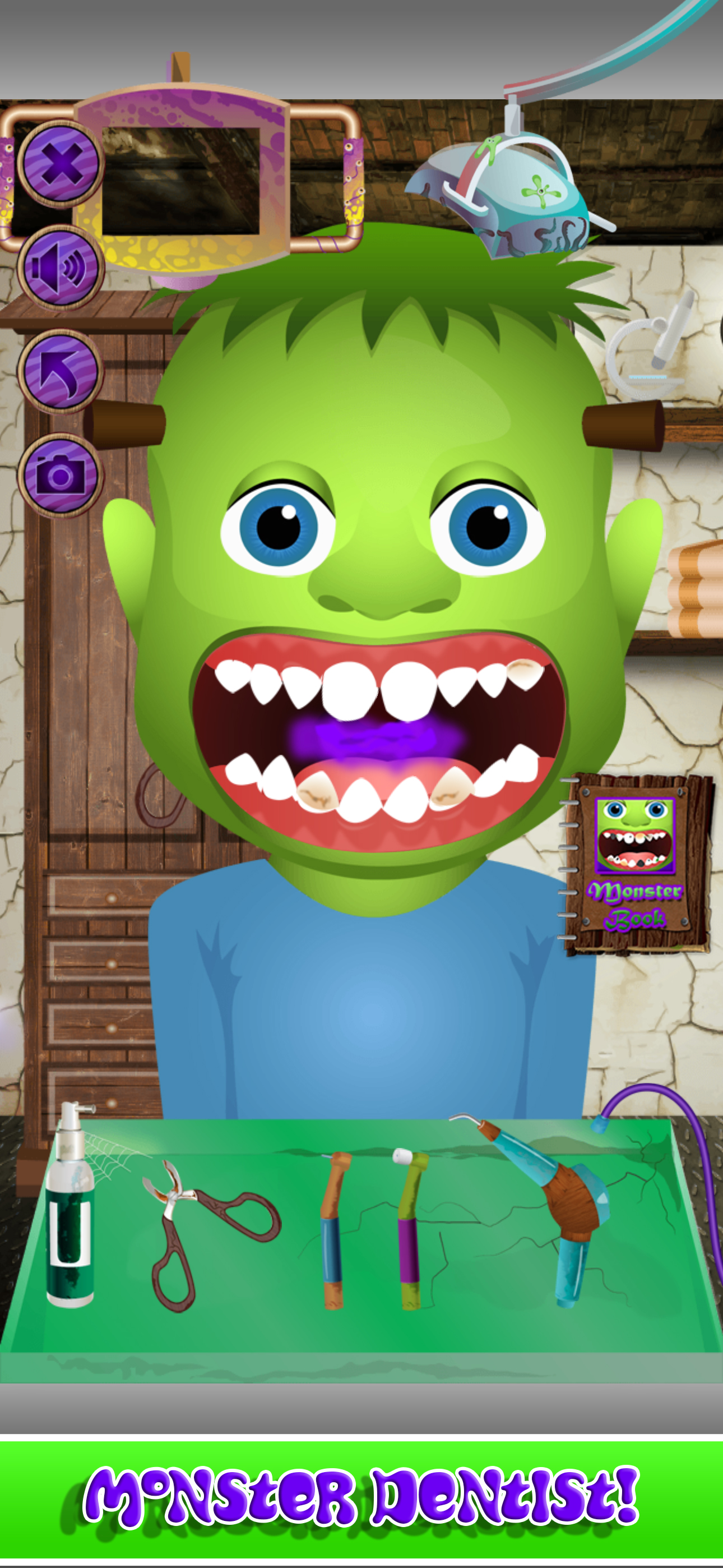 Monster Dentist Makeover Game