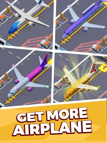 Idle Airport Empire Tycoon iPad screenshot