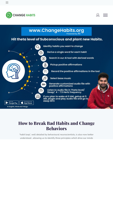 Change Habits-Music & Healing Screenshot