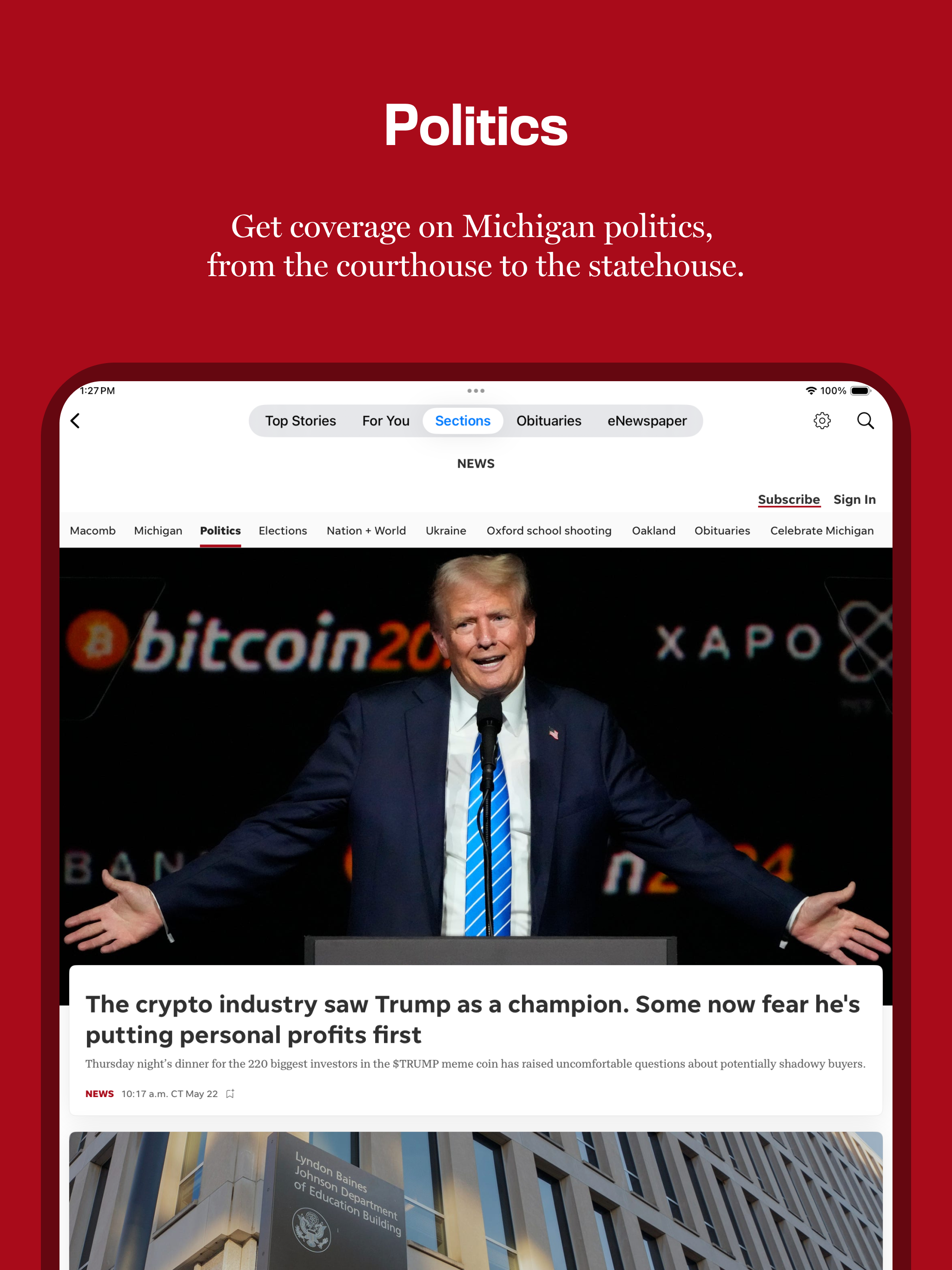 The Detroit News: Local News screenshot 12