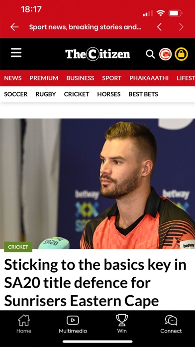 The Citizen News Screenshot