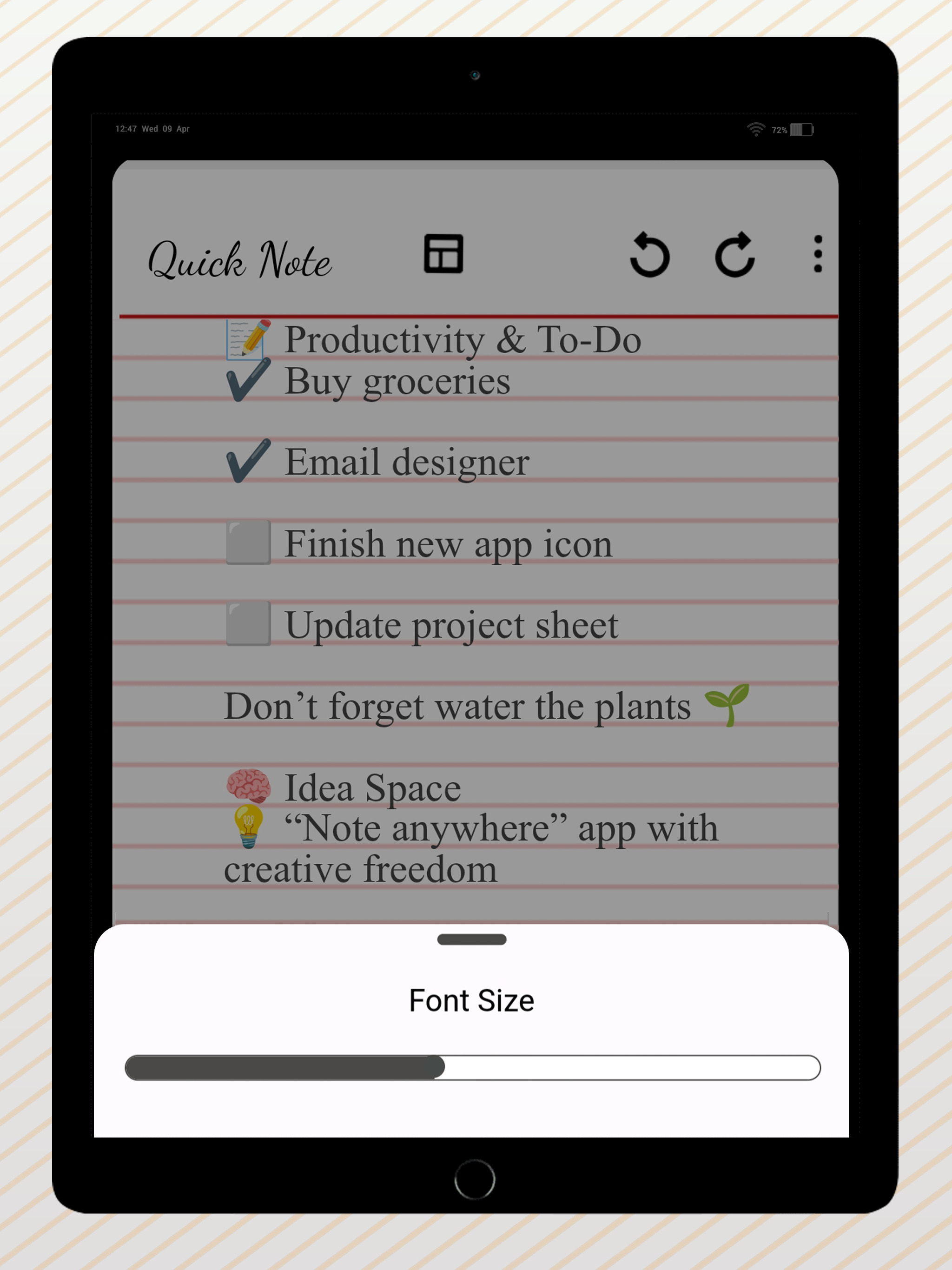 Quick note - One page note screenshot 15