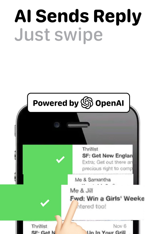AI for Email–SwipeMail AI app