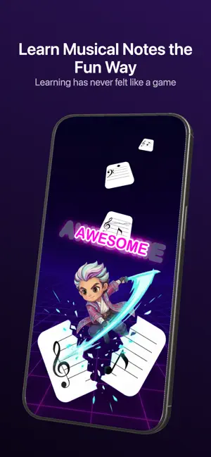 NotesNinja: Note Reading Game screenshot 1