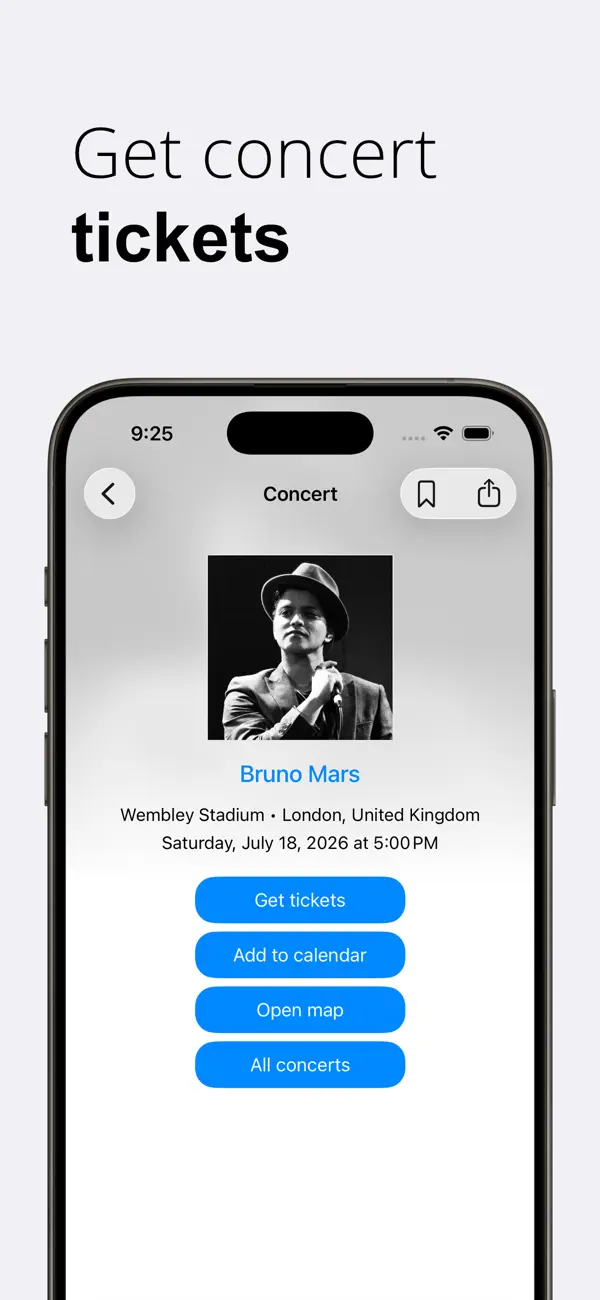 #5. ArtistShot - Albums & Concerts (iOS) بواسطة: Nikolay Leonov