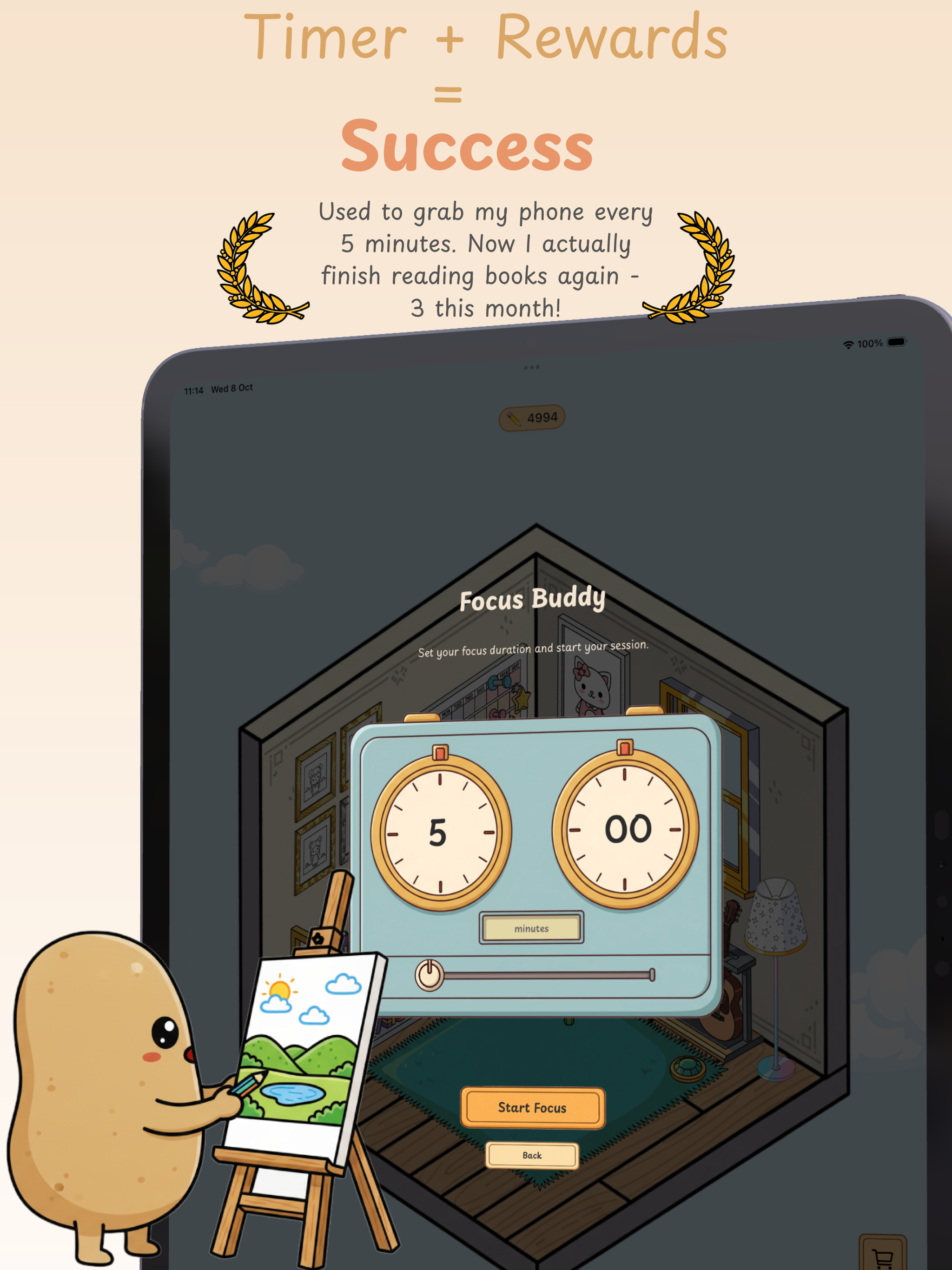 Focus Buddy, ADHD Focus Timer