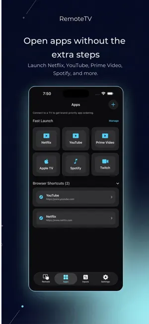 RemoteTV: Smart TV Remote screenshot 3