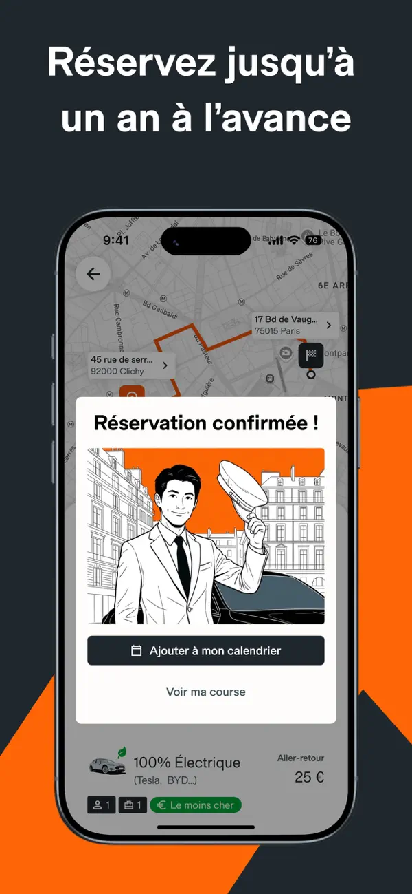 Screenshot #3 pour Allocab : Réservez VTC & Taxi