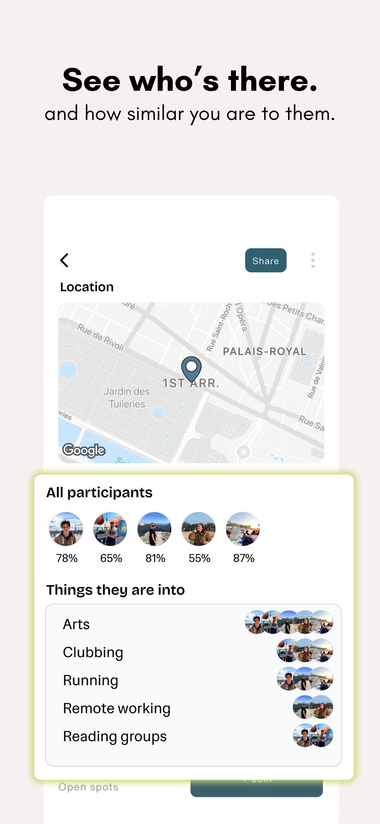 imin: irl activities & friends