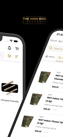 The High End Dispensary iPhone screenshot