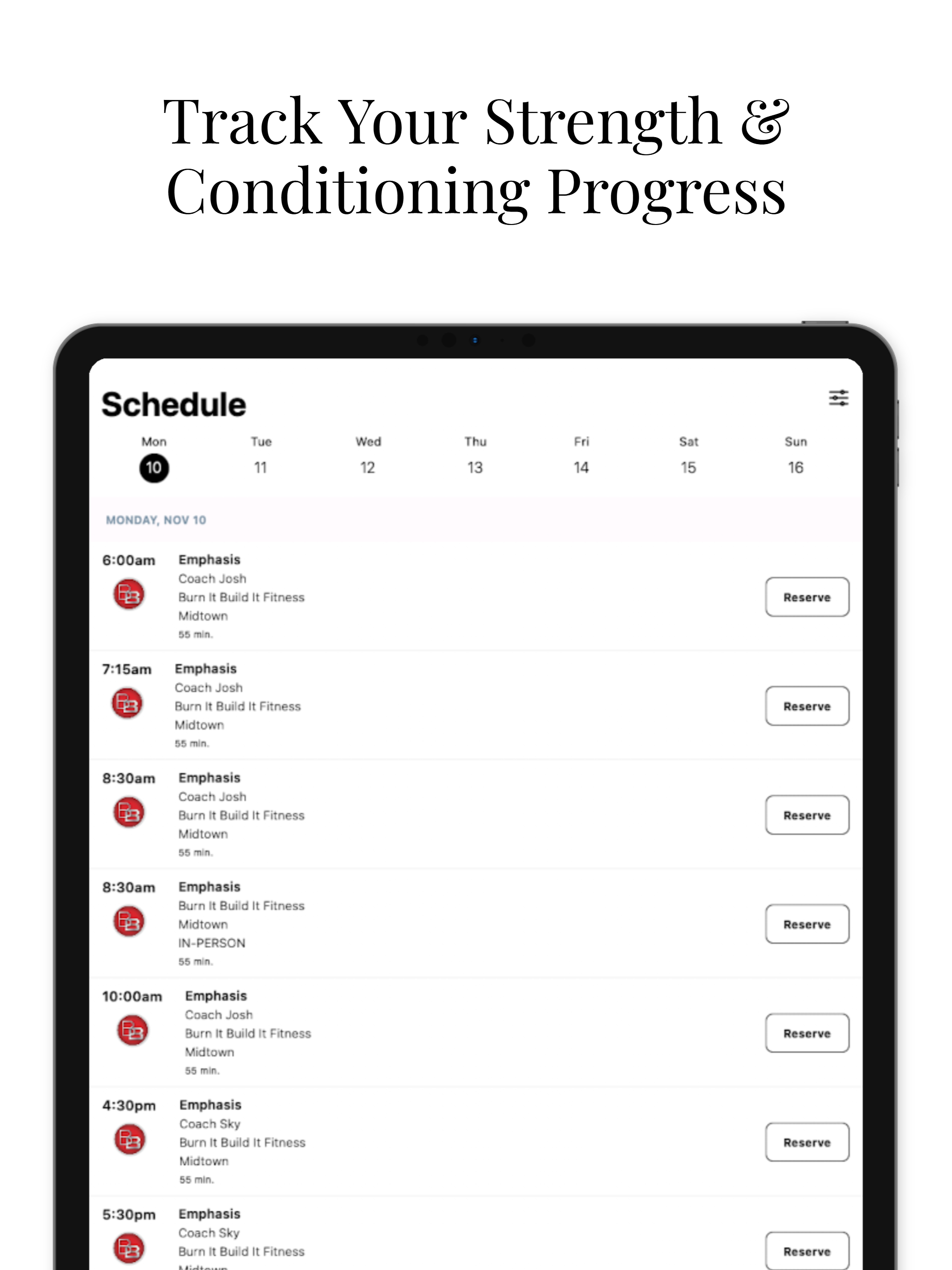 Burn It Build It - Fitness