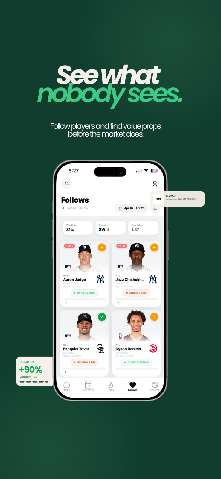 IABET - AI Sports Predictions iphone screenshot 4