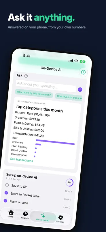 Pocket Clear: Expense Tracker screenshot 7 of 10